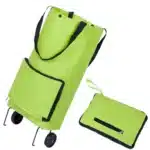 NW 1776 Portable Shopping Bag Folding Trailer Bag, Reusable and Eco-Friendly Shopping Bag