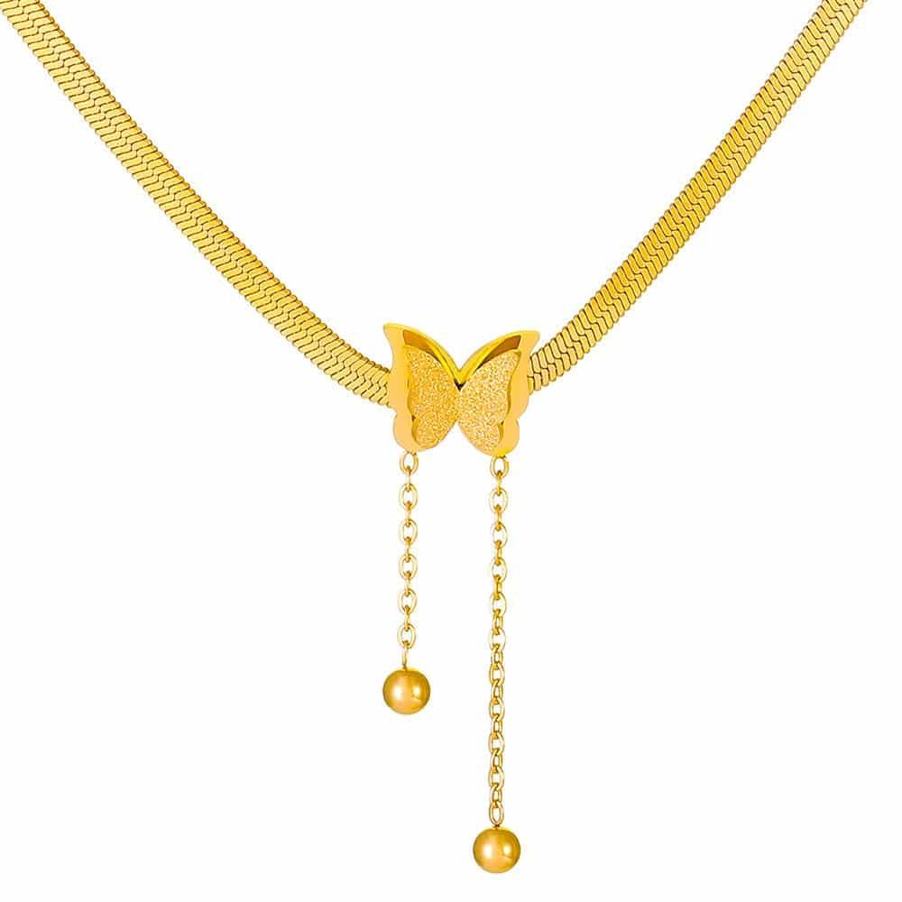 NW 1776 Butterfly Necklaces for Women,