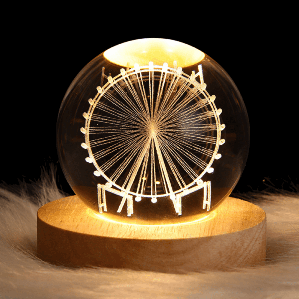 NW 1776 Crystal light Nightlight Ferris wheel