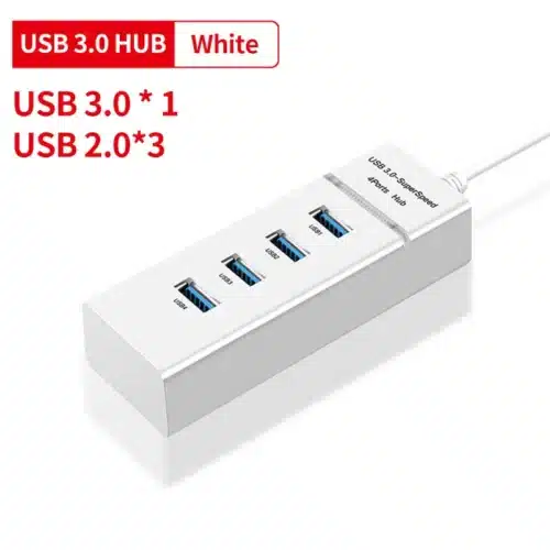 NW 1776 USB Adapter USB HUB Extreme Speed USB3.0 Splitter 4-Port