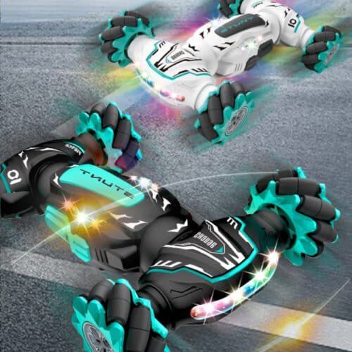 NW 1776 Remote Control Car, Gesture Sensing Deformation Car with Roller Traction Tires