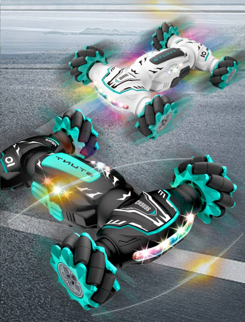 NW 1776 Remote Control Car, Gesture Sensing Deformation Car with Roller Traction Tires
