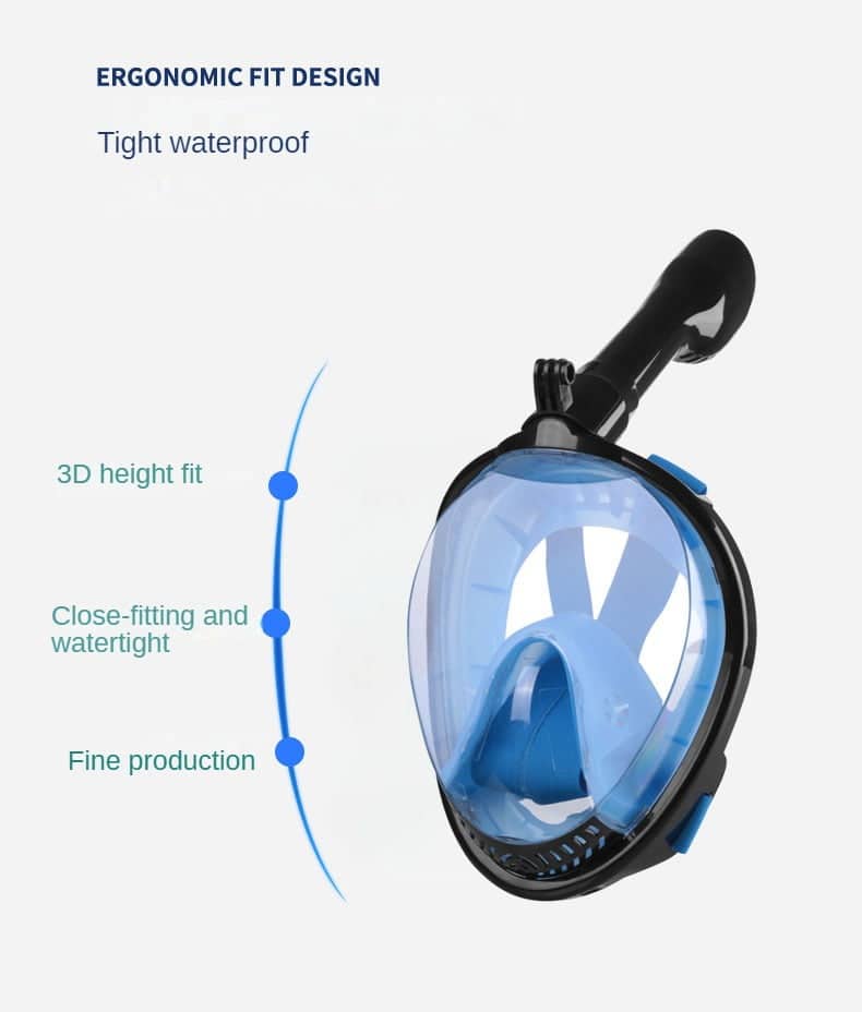 Snorkeling mask 8