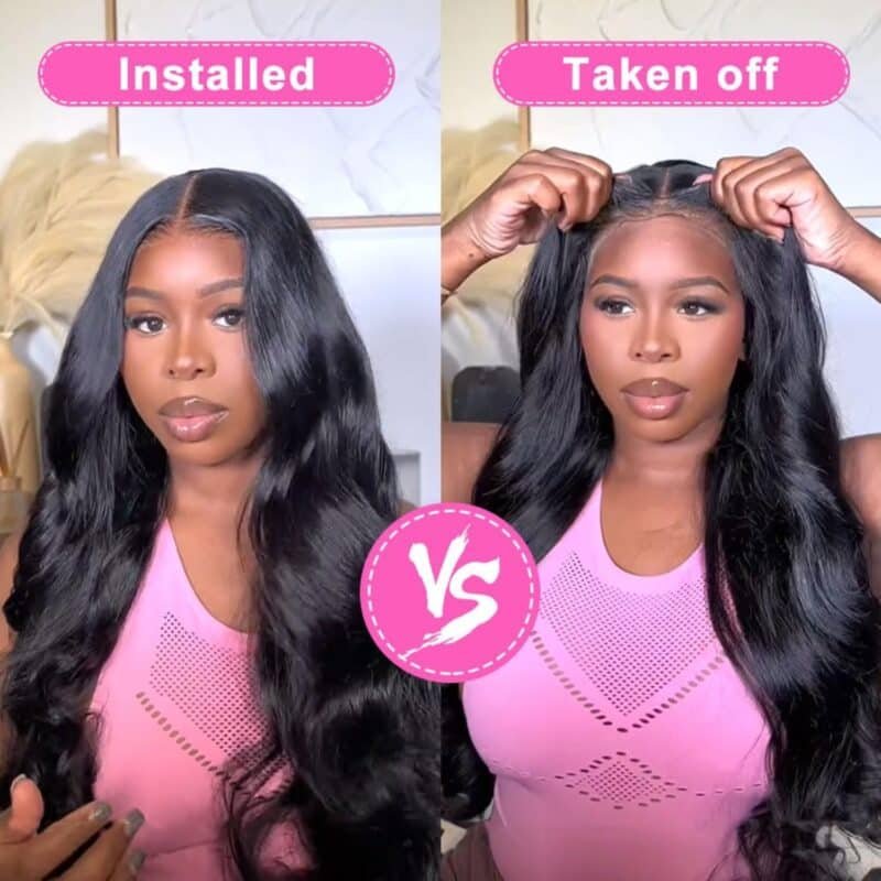 Glueless Wigs For Beginners Wave Lace  Wigs180% Density 5x5 HD Lace Closure Wigs - Image 2