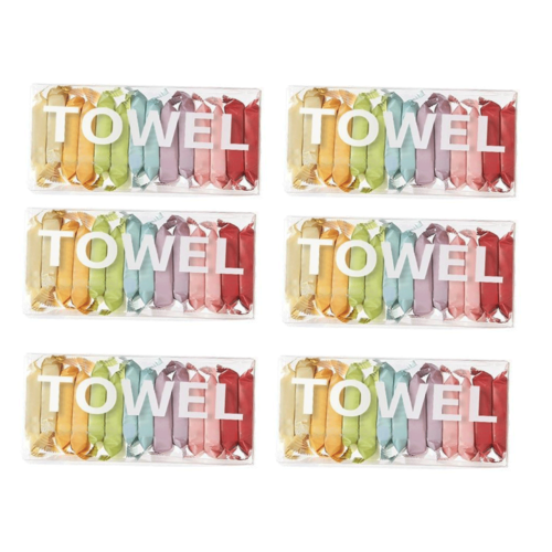 New Pocket Travel 84 Pack Compressed Towels -Disposable Face Washcloth