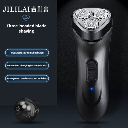 Rechargeable Men Electric Razor, Electric with Trimmer Beard Trimmer