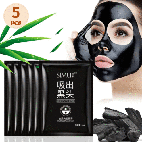 Blackhead Remover Mask Kit, , Deep Cleansing for Face Nose Blackhead 6g (5pcs)